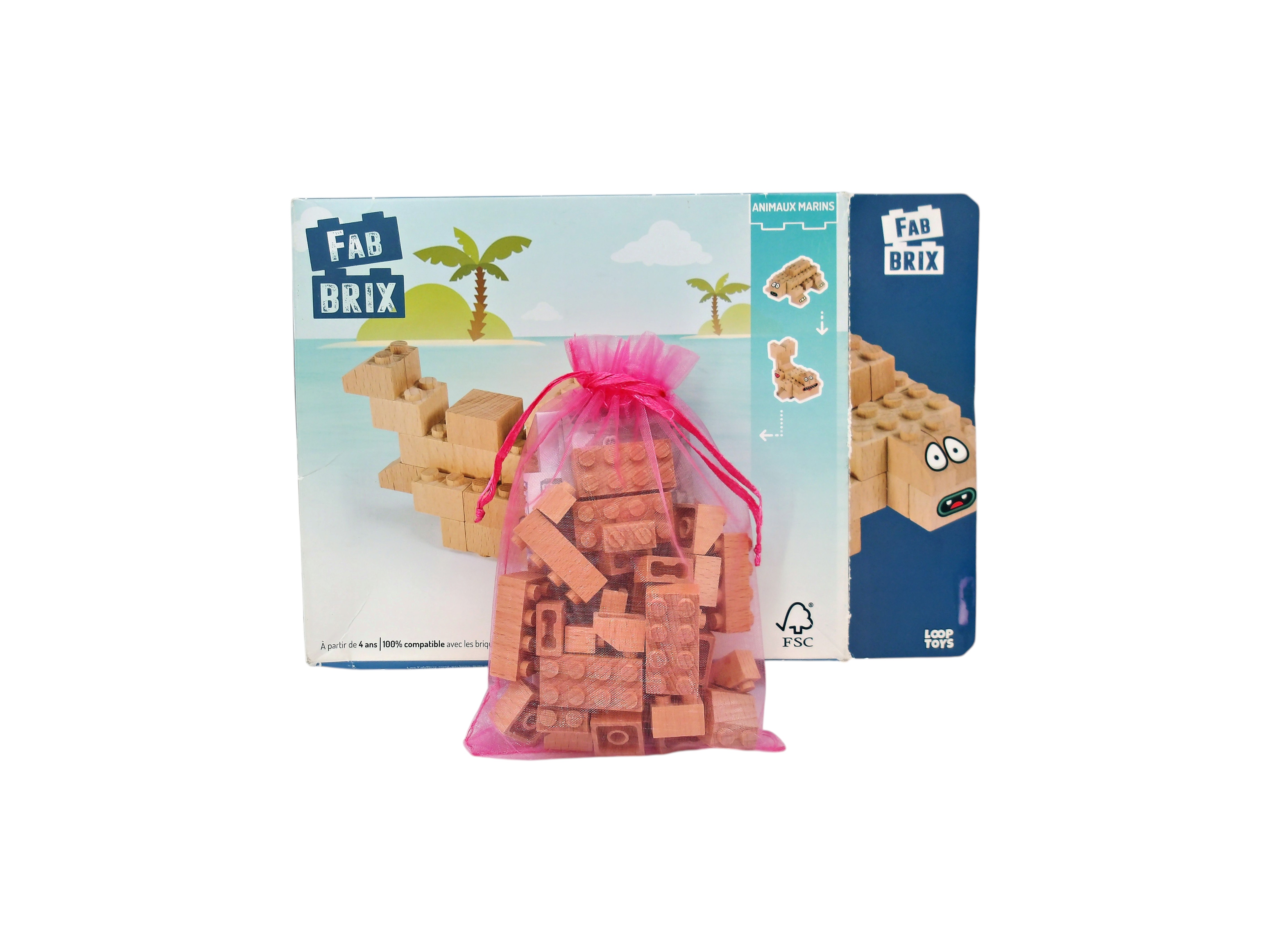 Fab brix - Animaux marins - 32 pièces Très bon état - Vue 3 - 